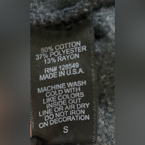 Aviator Nation Ninja Long Sleeve Pullover Hoodie Sweatshirt Navy Blue Small - Picture 7 of 7